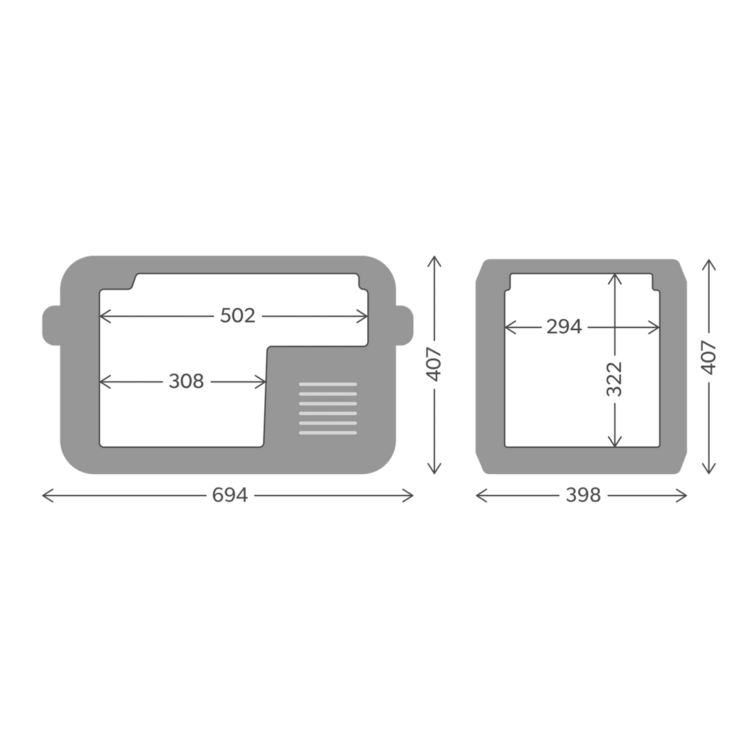 Glacière portable à compression Dometic CFX3 35L